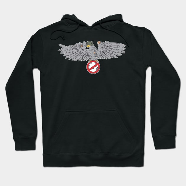 Wehrmacht Soldier Eagle Cartoon Hoodie by MBK